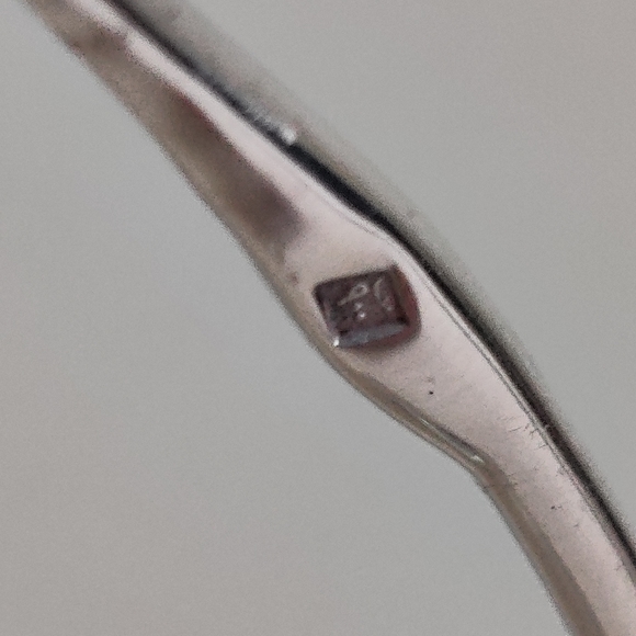 Lotus Flower Hand Bell Sterling Silver - Picture 11 of 12